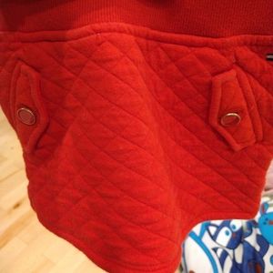 6-9m red Tommy quilted skirt